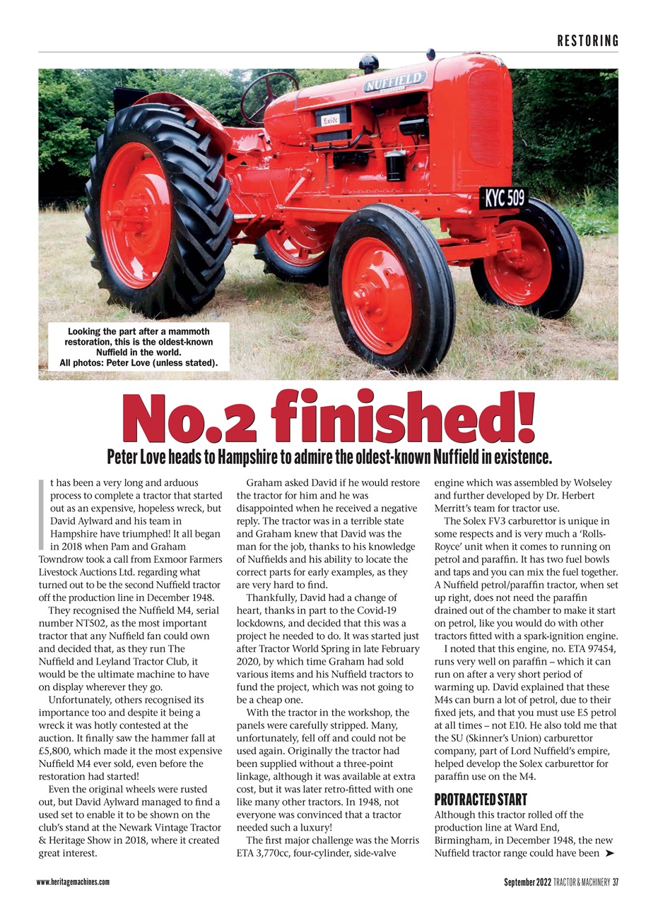 Tractor & Machinery Preview Pages