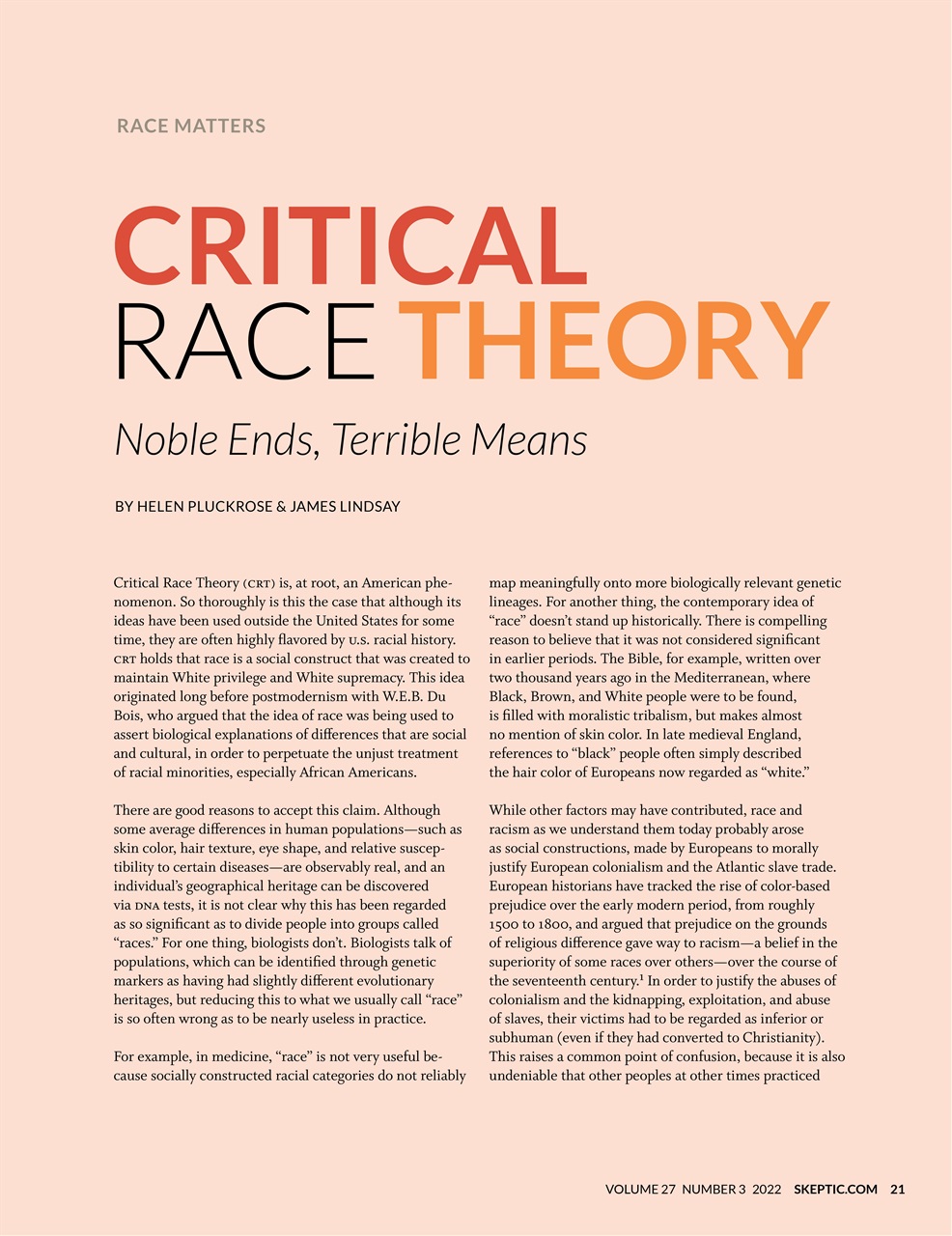 Skeptic Preview Pages