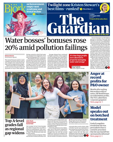 The Guardian Newspaper issue Friday, August 19, 2022
