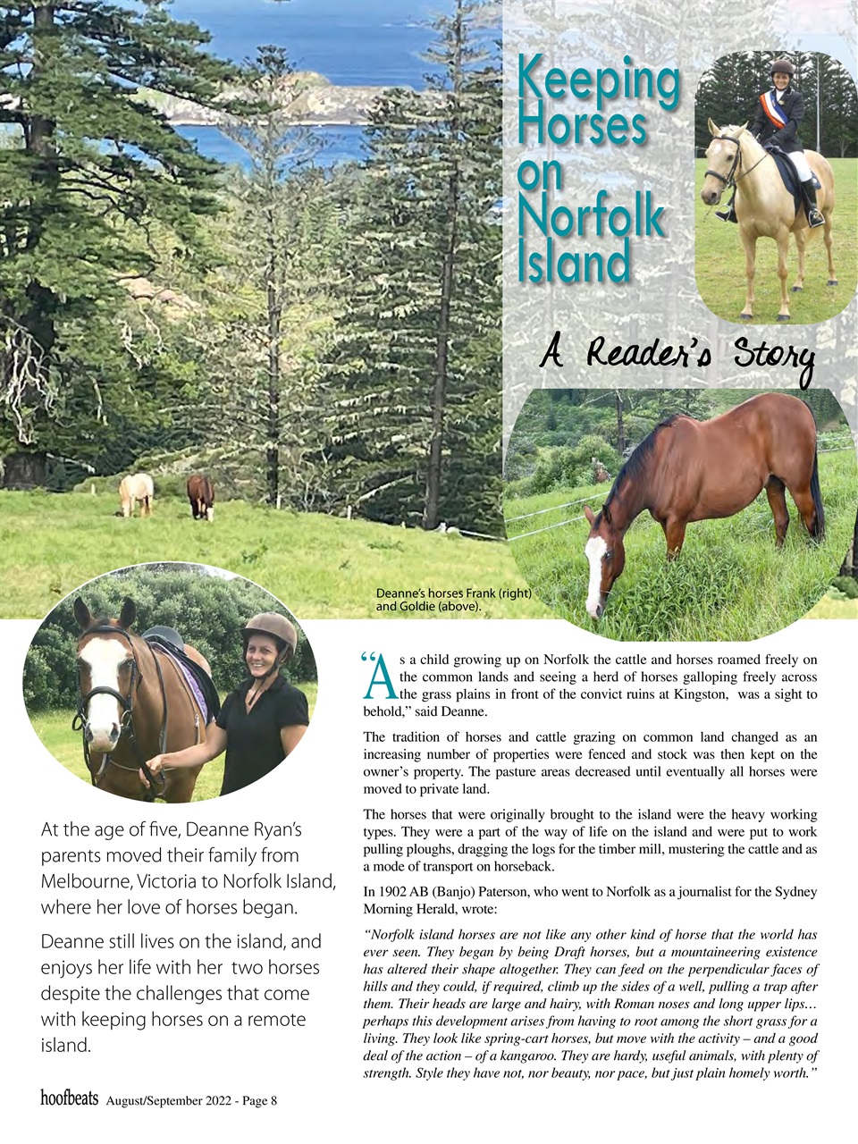 Hoofbeats Preview Pages