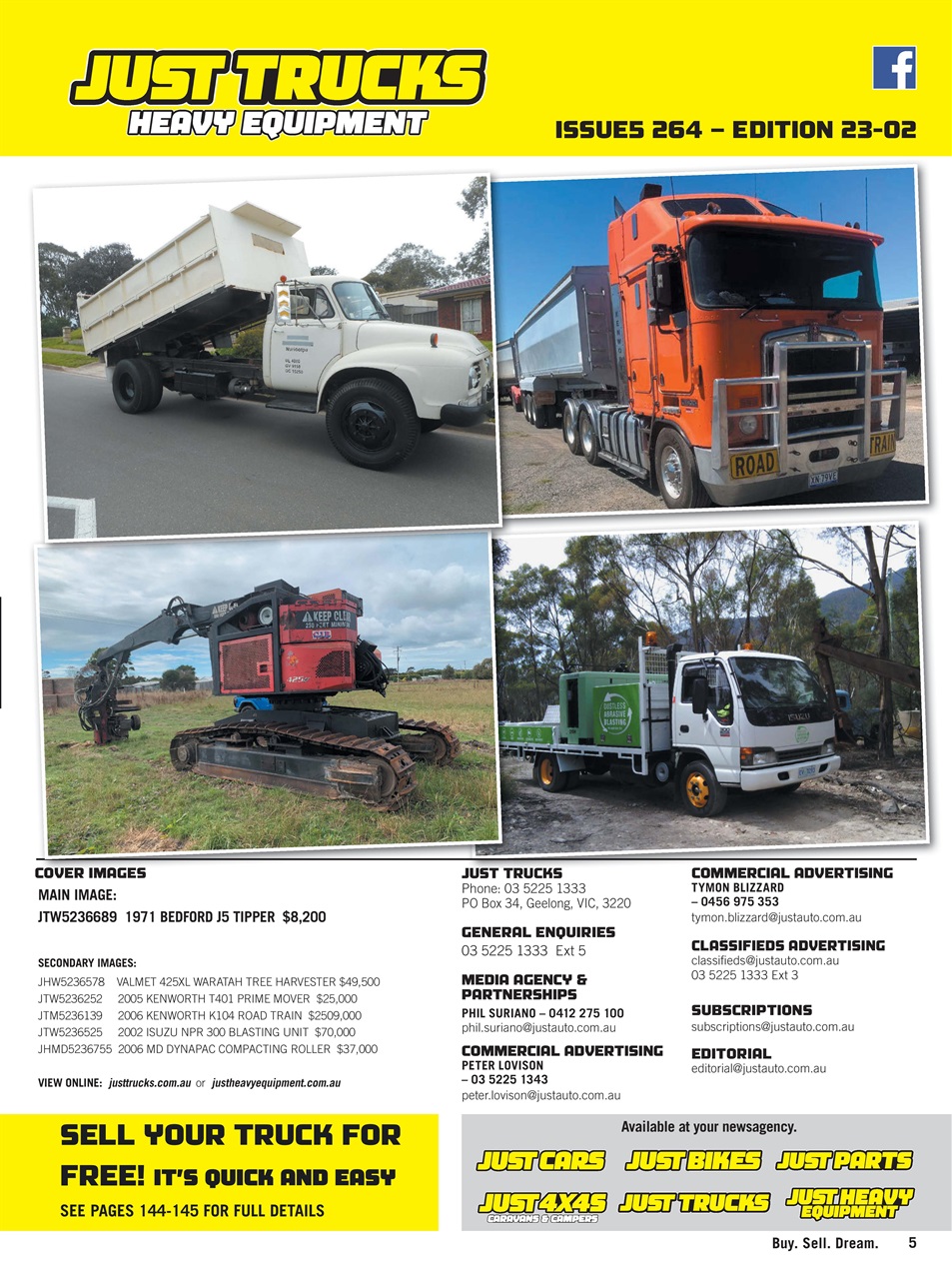 JUST TRUCKS Preview Pages
