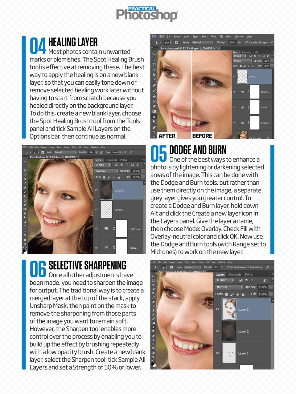 Practical Photoshop Preview Pages