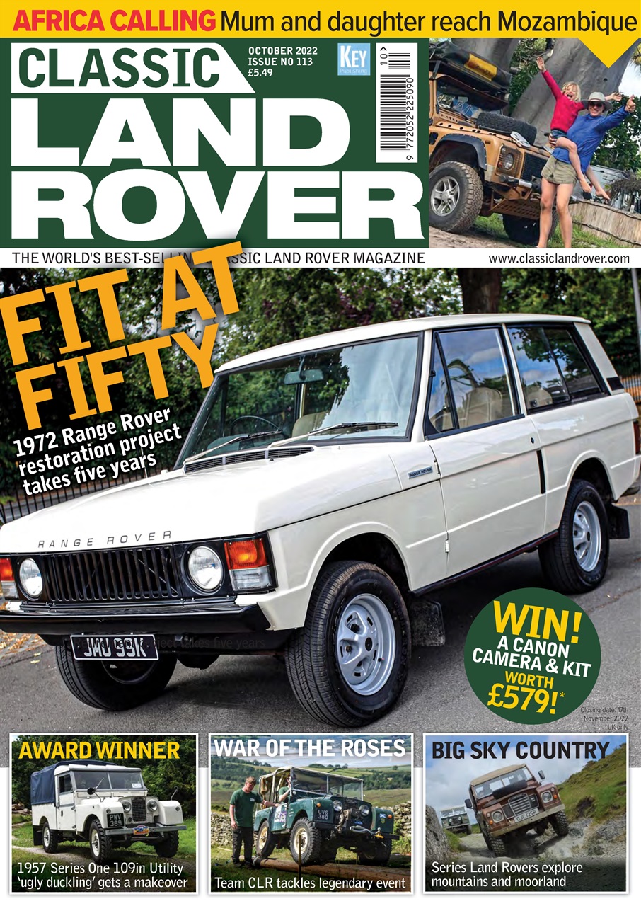 Classic Land Rover Magazine Preview Pages