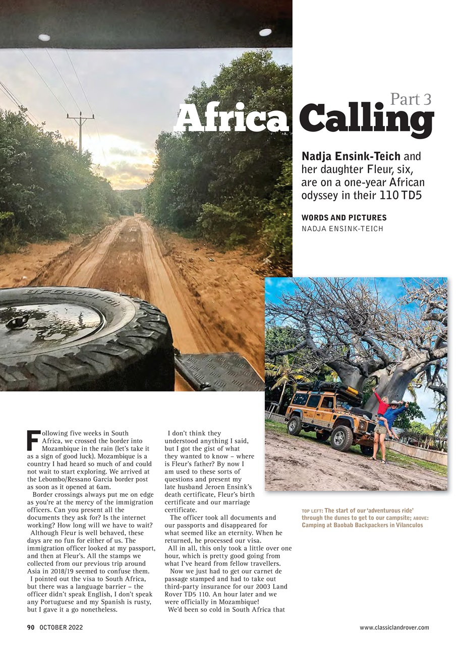 Classic Land Rover Magazine Preview Pages