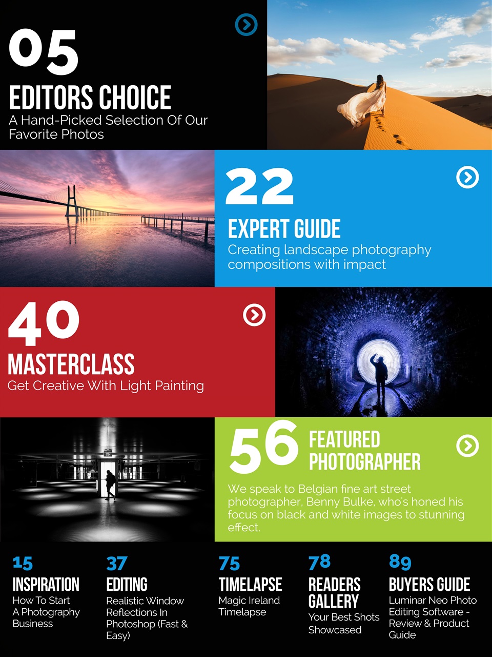 Photography Masterclass Magazine Preview Pages