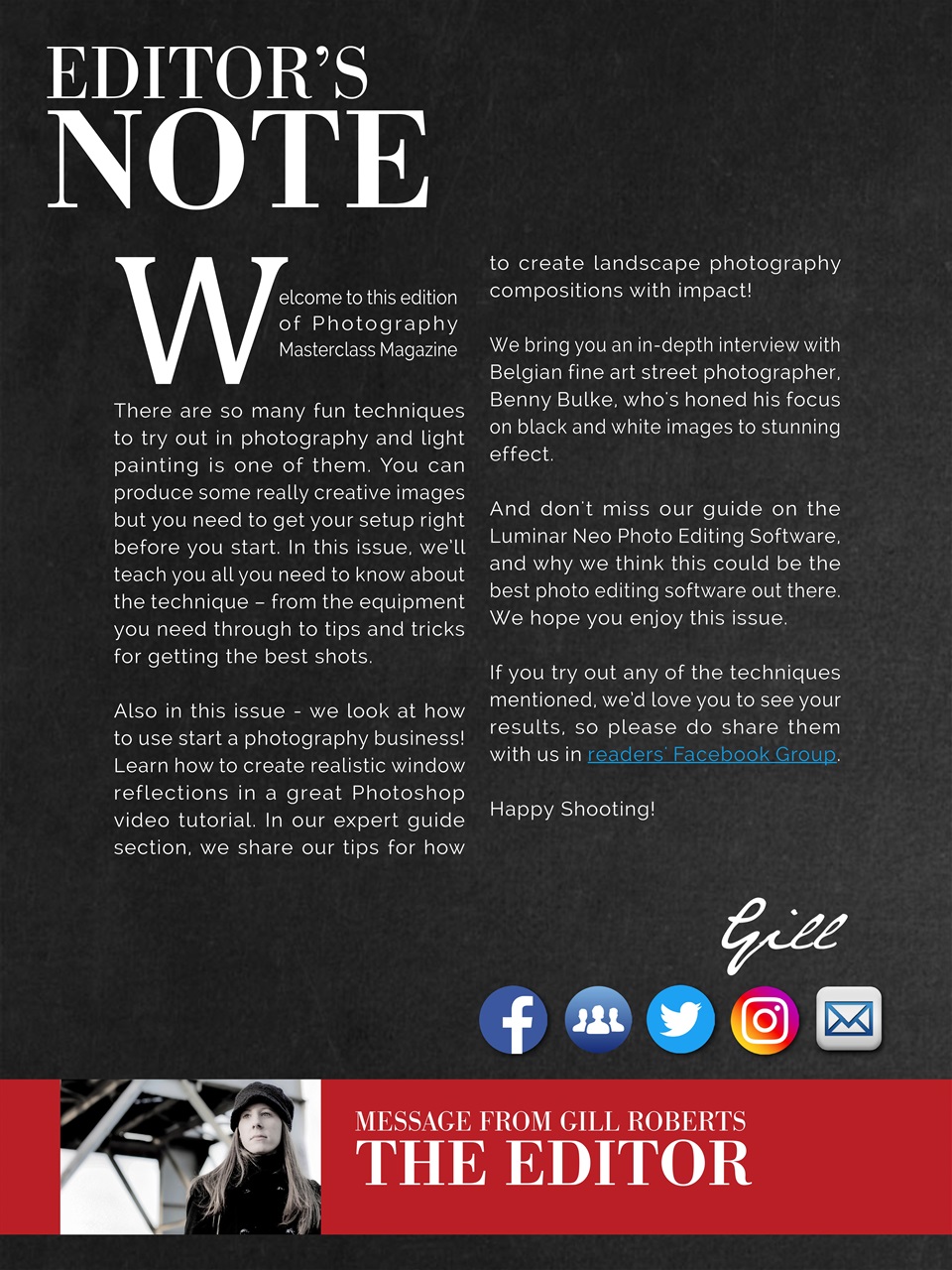 Photography Masterclass Magazine Preview Pages