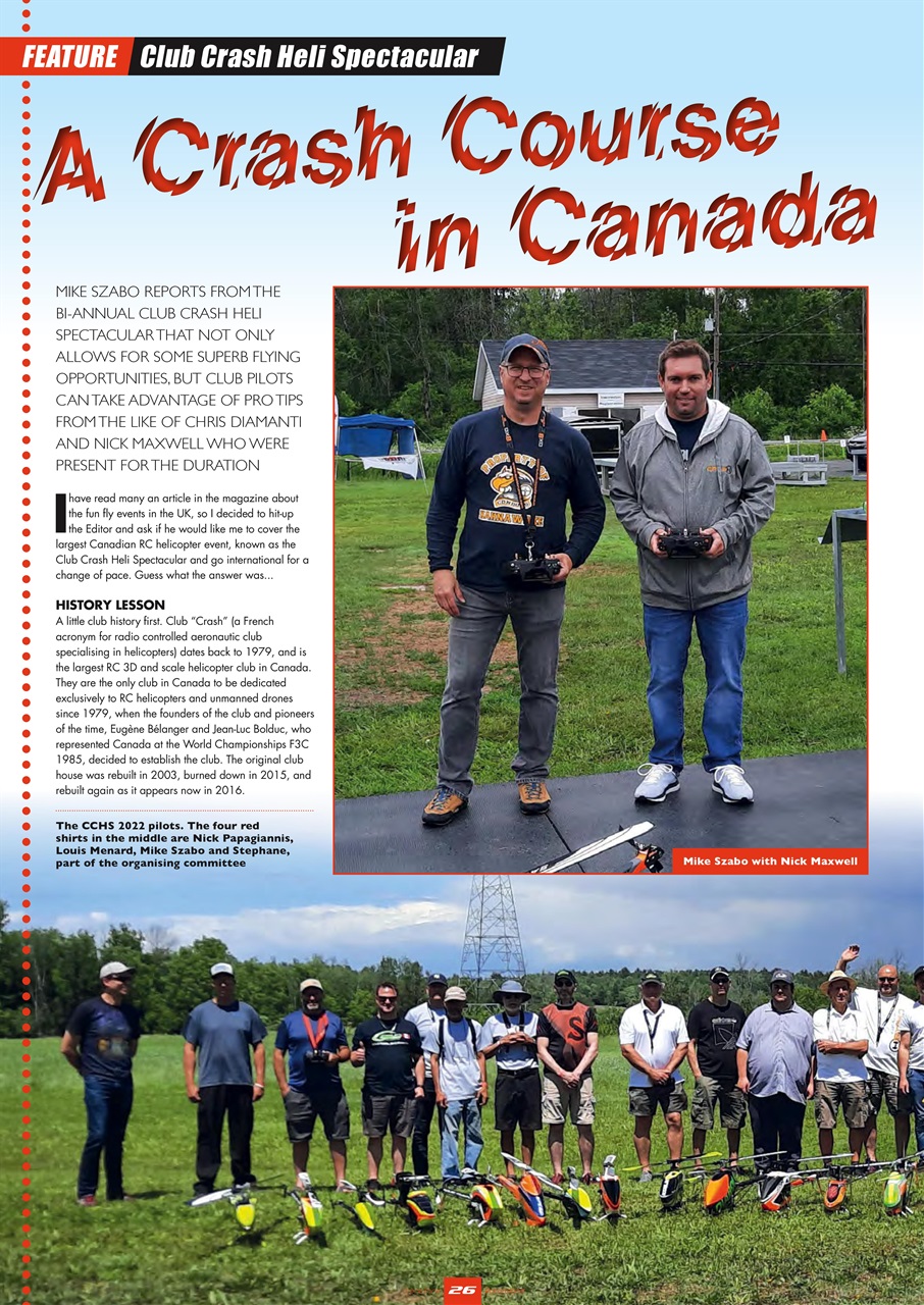 Radio Control DroneZone Preview Pages