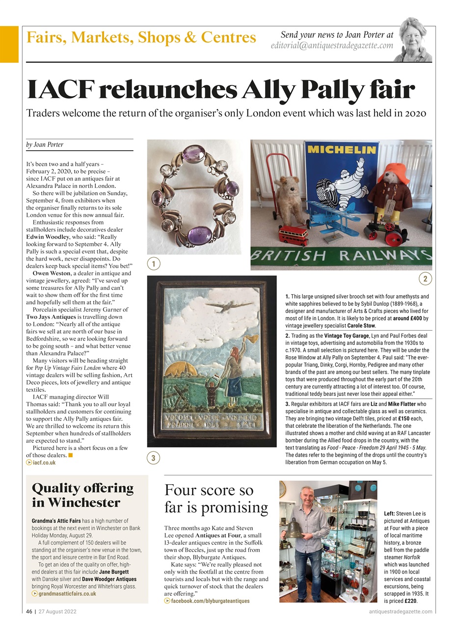 Antiques Trade Gazette Preview Pages