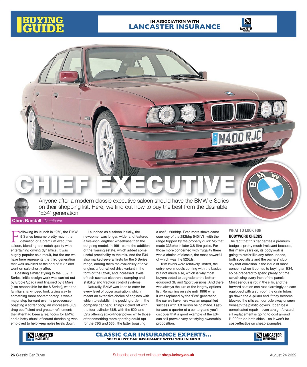 Classic Car Buyer Preview Pages