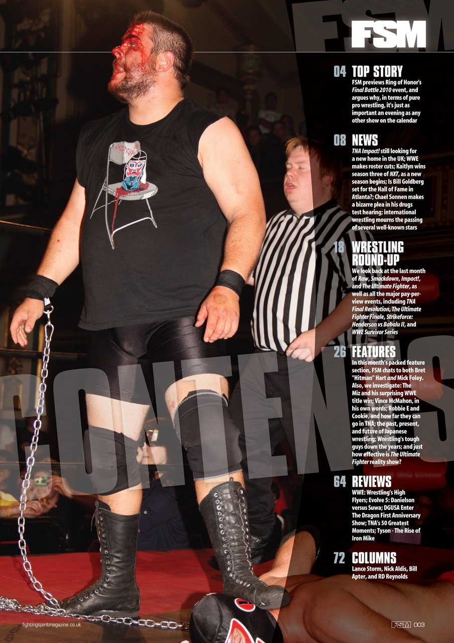 Wrestletalk Magazine Preview Pages