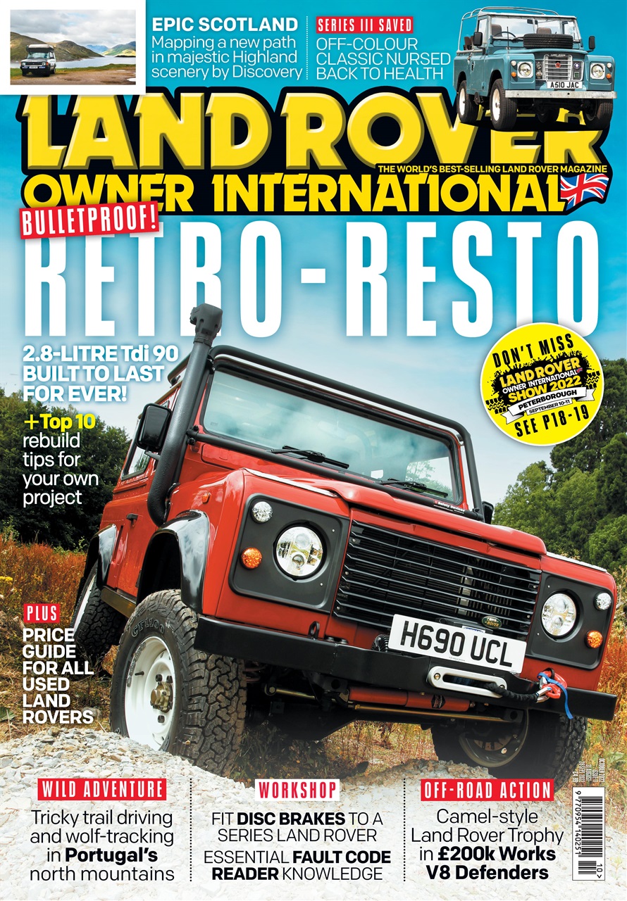 Land Rover Owner Preview Pages