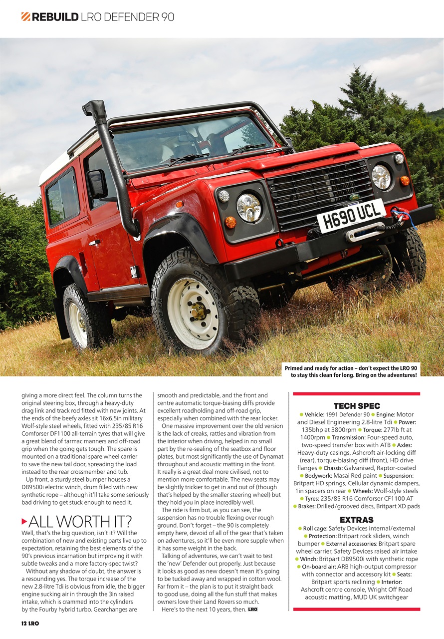 Land Rover Owner Preview Pages