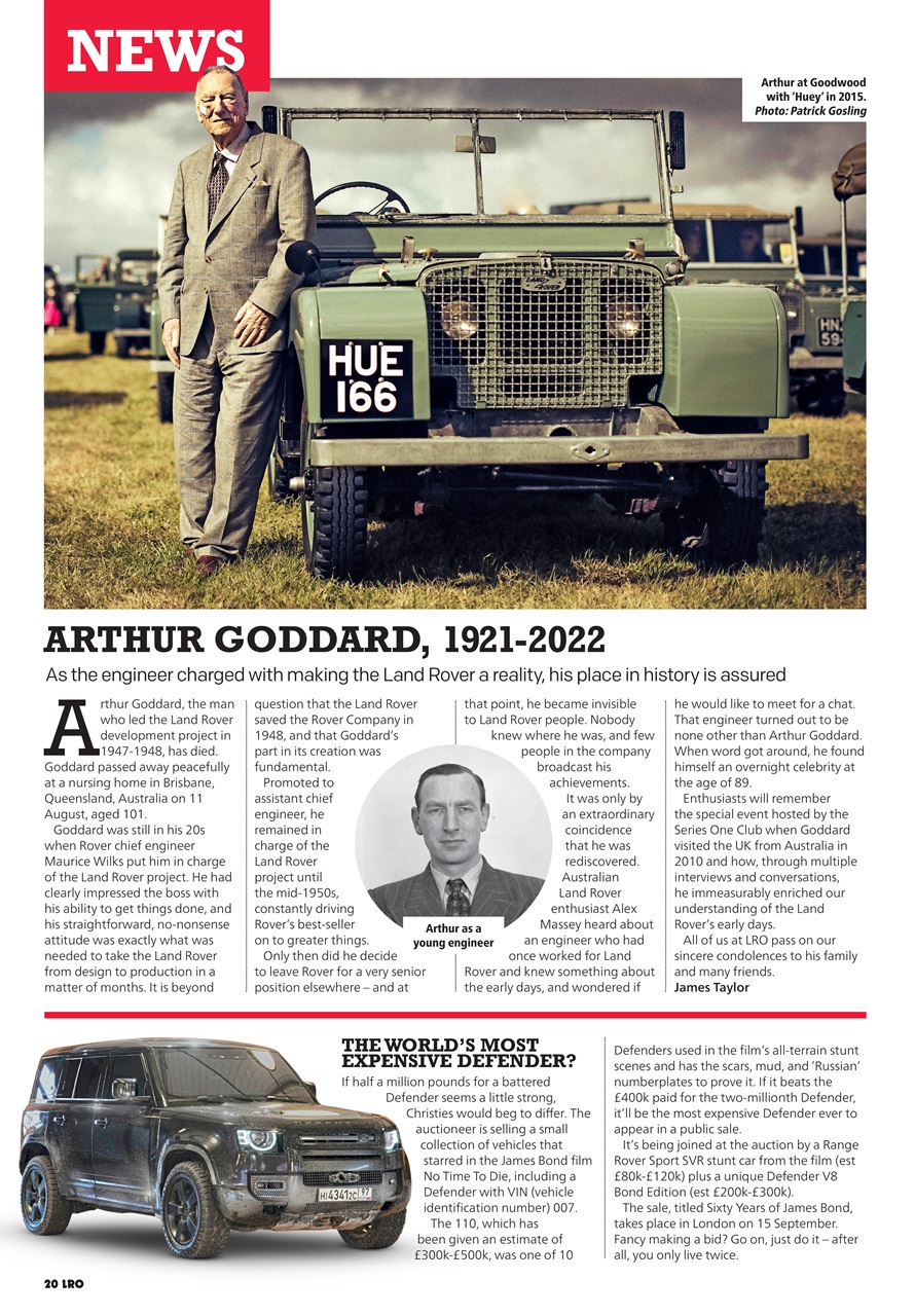 Land Rover Owner Preview Pages