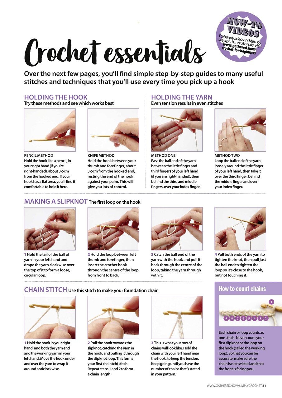 Simply Crochet Preview Pages