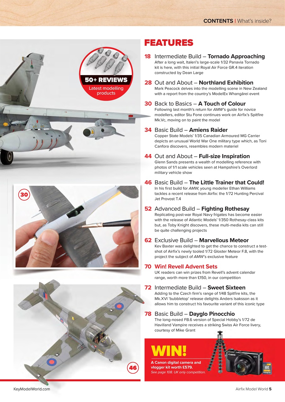 Airfix Model World Preview Pages
