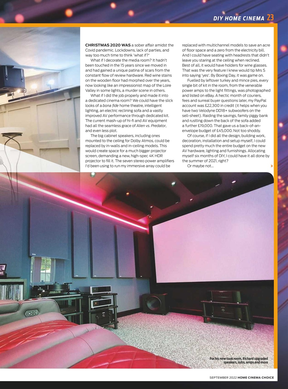 Home Cinema Choice Preview Pages