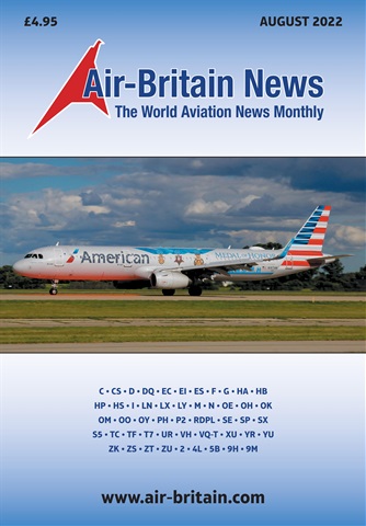 Air Britain News issue August 2022