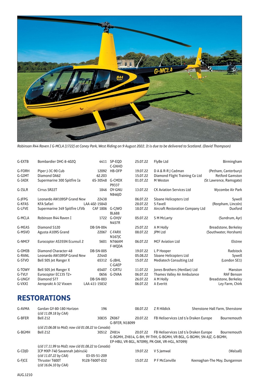 Air Britain News Preview Pages