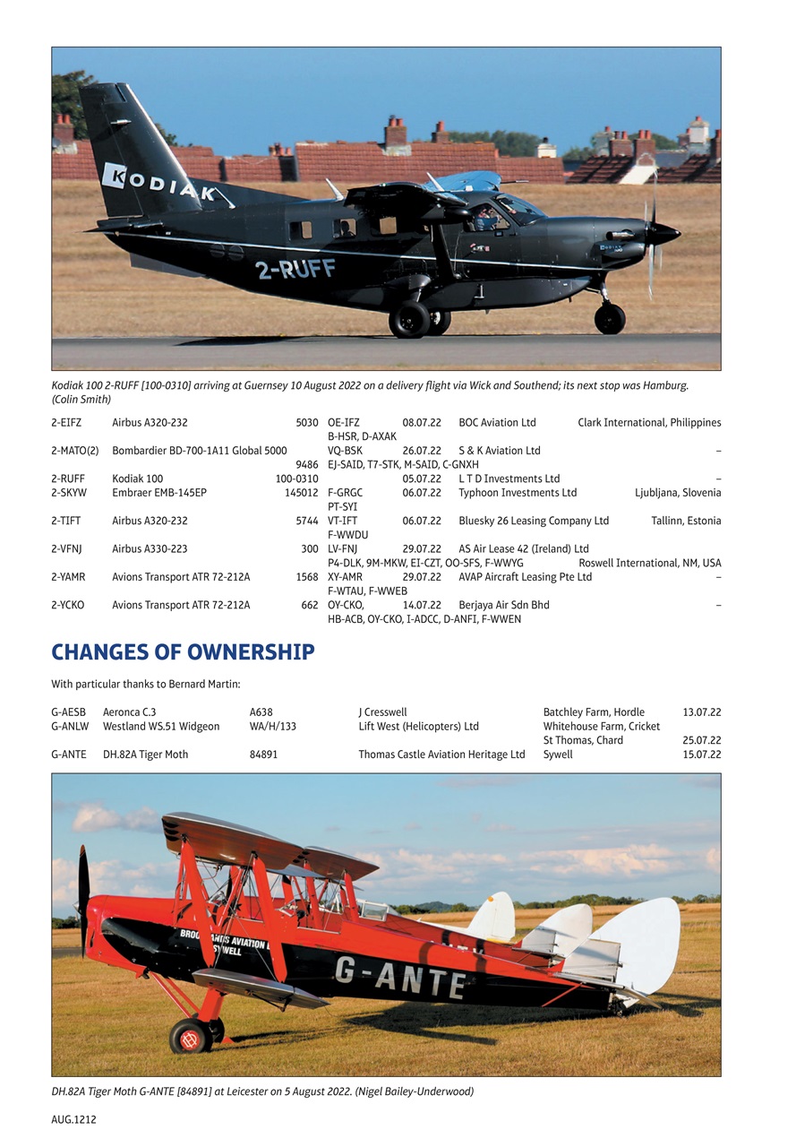 Air Britain News Preview Pages