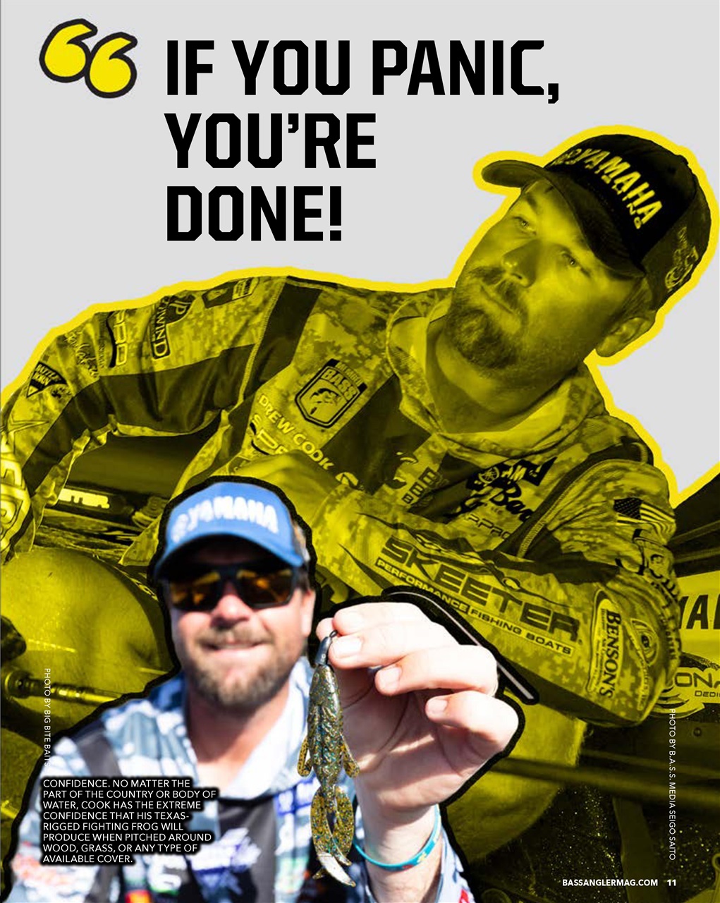 BASS ANGLER MAGAZINE Preview Pages
