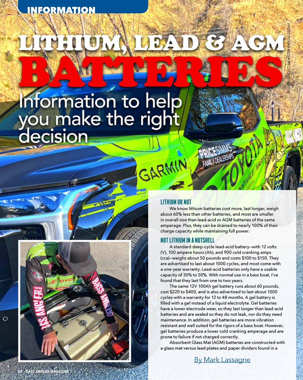 BASS ANGLER MAGAZINE Preview Pages