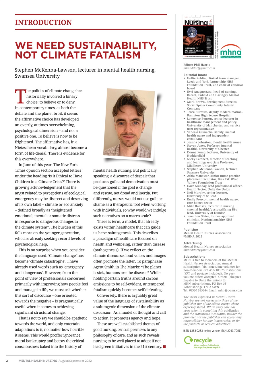 Mental Health Nursing Preview Pages