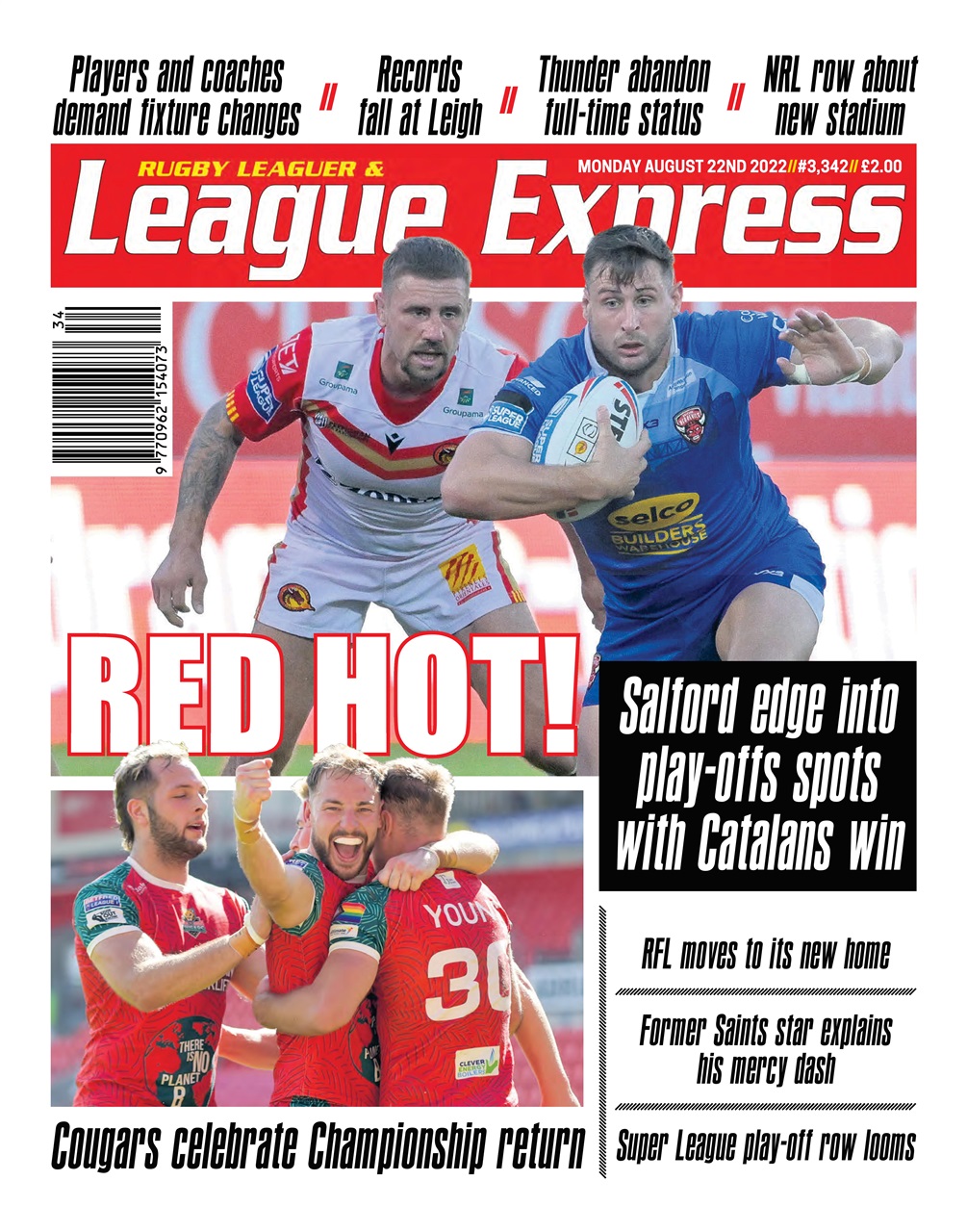 League Express Preview Pages