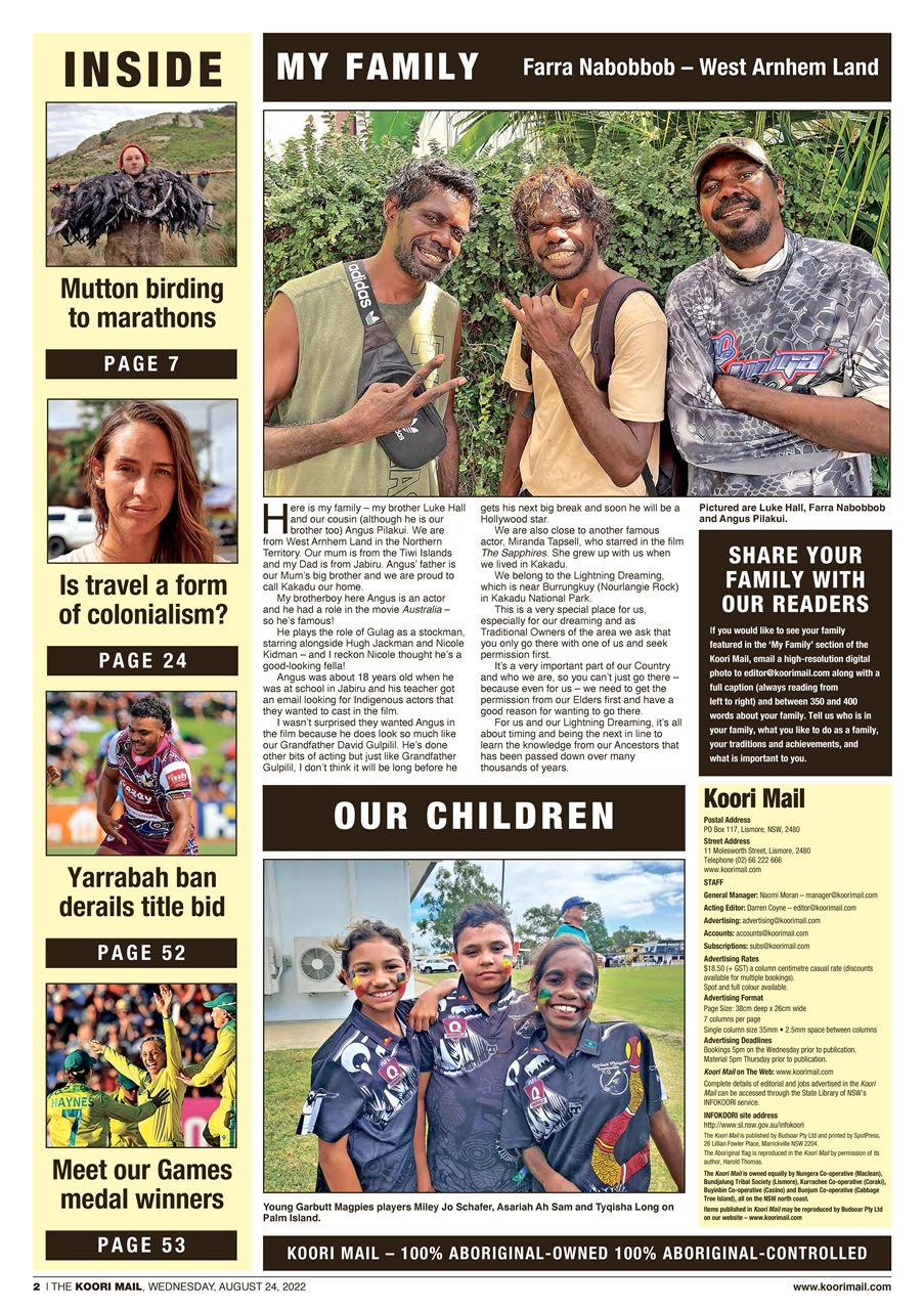 Koori Mail Preview Pages