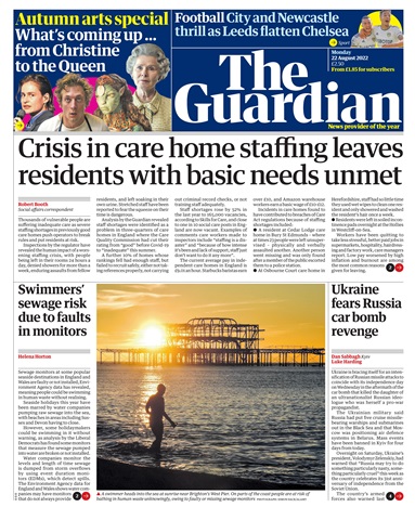 The Guardian Newspaper issue Monday, August 22, 2022
