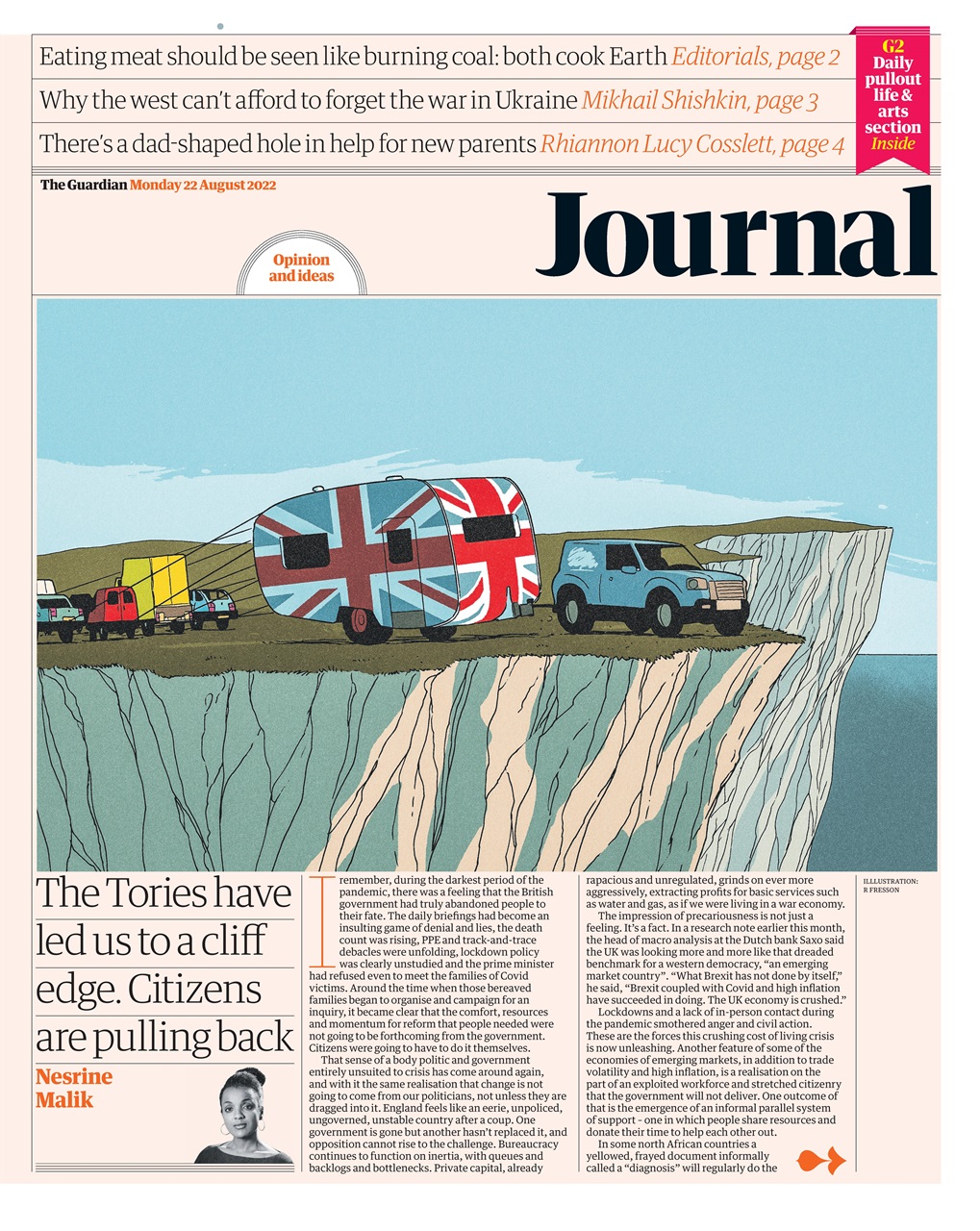 The Guardian Newspaper Preview Pages