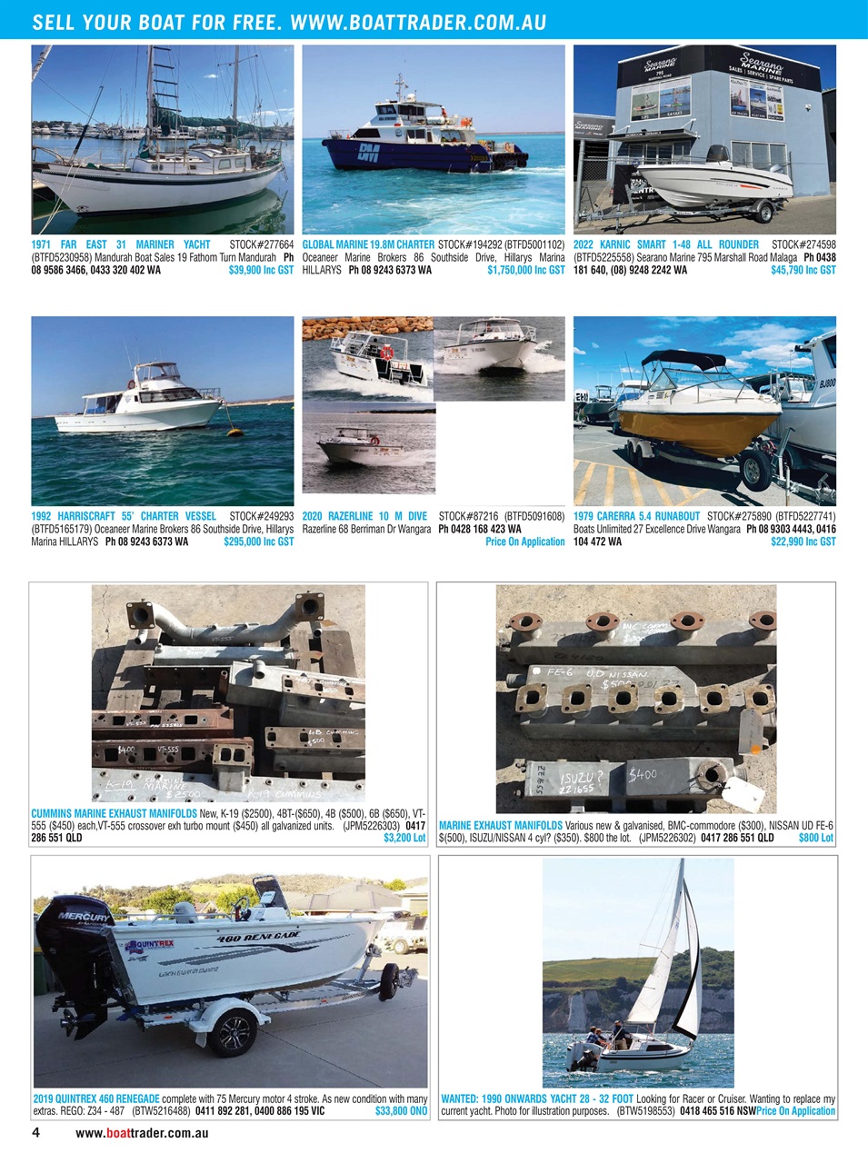 Boat Trader Australia Preview Pages