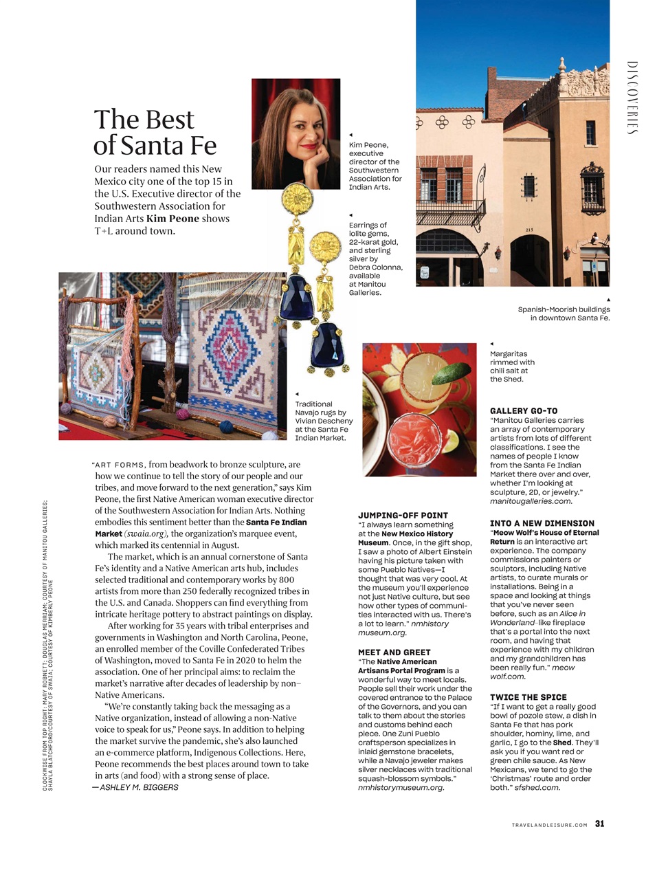 Travel + Leisure Preview Pages