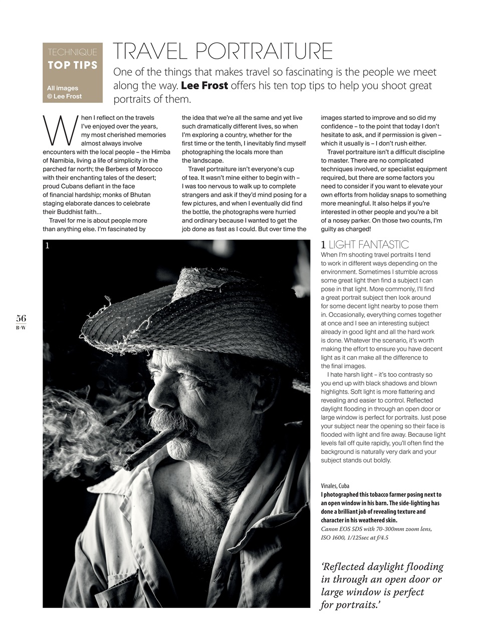 Black+White Photography Preview Pages