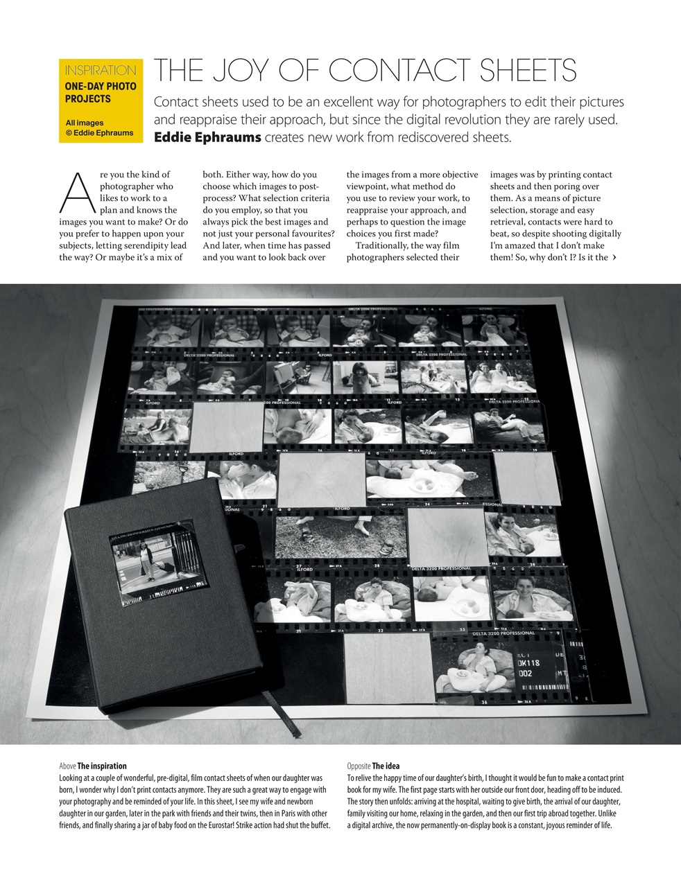 Black+White Photography Preview Pages