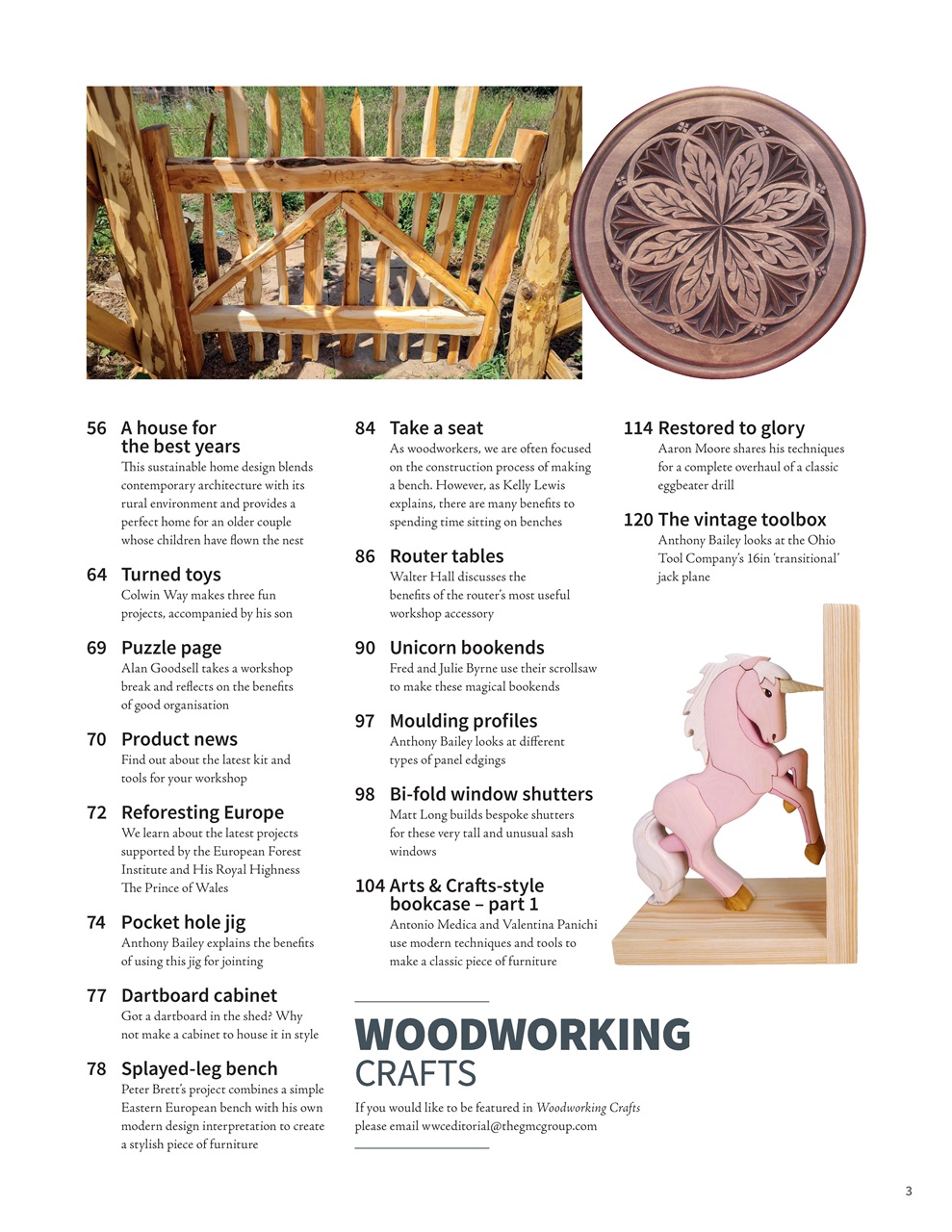 Woodworking Crafts Magazine Preview Pages
