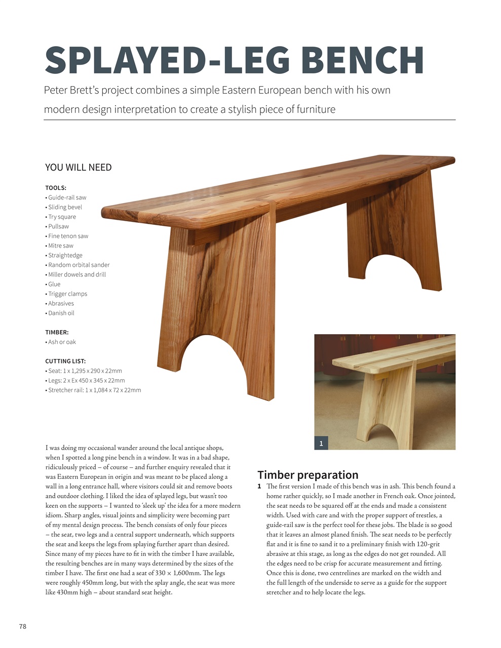 Woodworking Crafts Magazine Preview Pages
