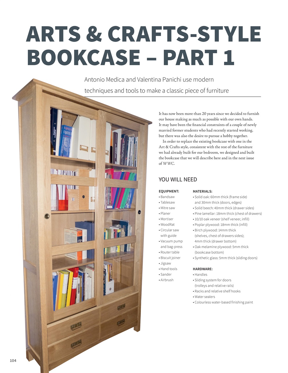 Woodworking Crafts Magazine Preview Pages