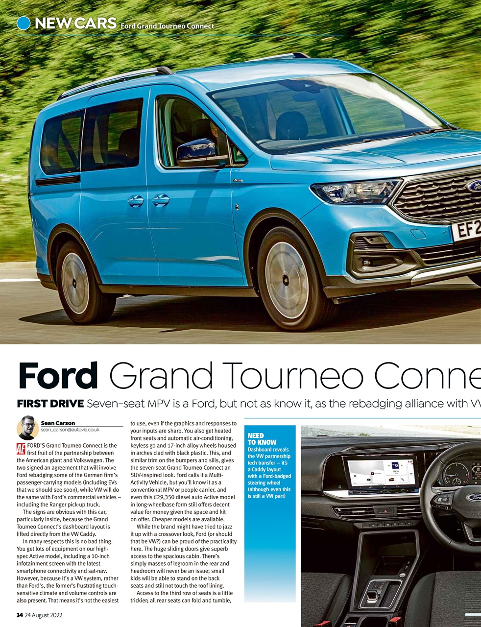 Auto Express Preview Pages