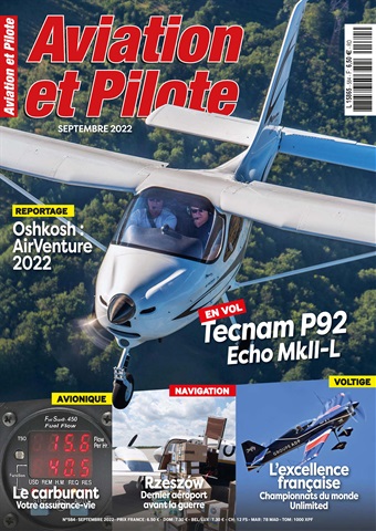 Aviation et Pilote issue Septembre 2022