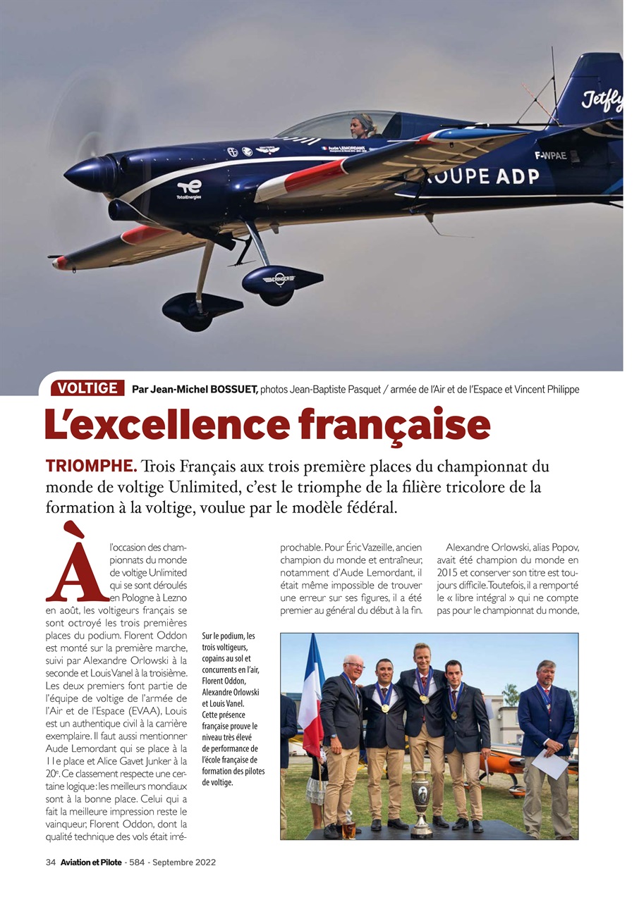 Aviation et Pilote Preview Pages