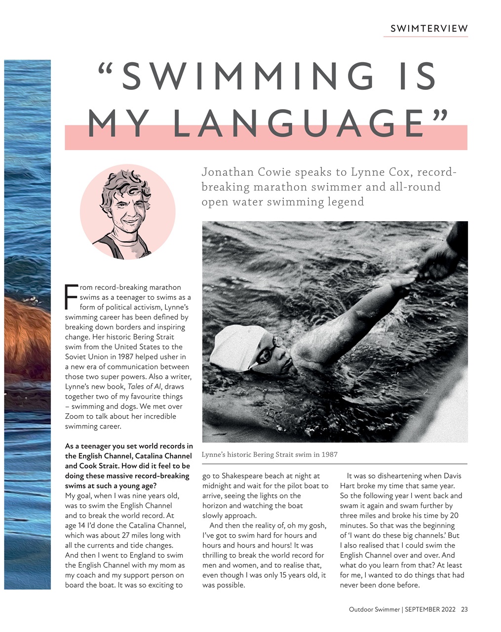 Outdoor Swimmer Preview Pages