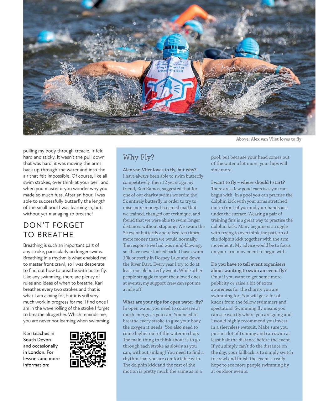 Outdoor Swimmer Preview Pages