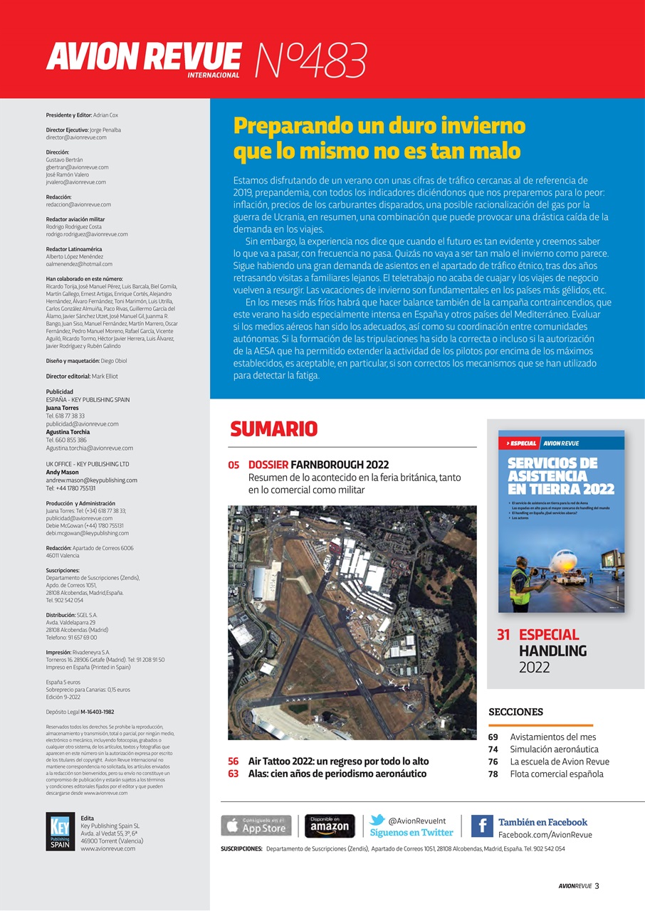 Avion Revue Internacional Preview Pages