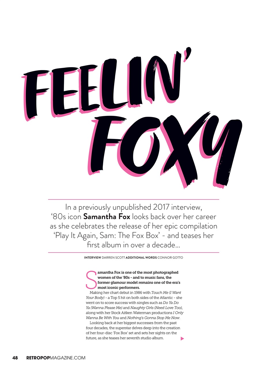 Retro Pop Preview Pages