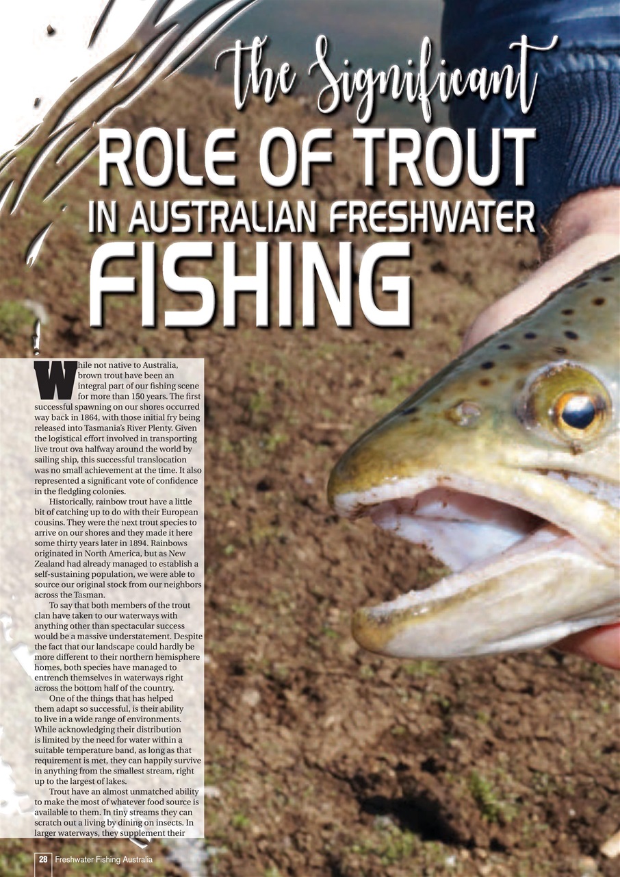 Freshwater Fishing Australia Preview Pages