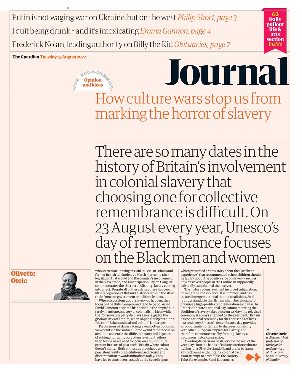 The Guardian Newspaper Preview Pages