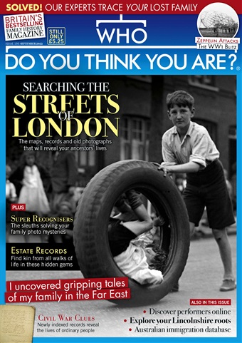 Who Do You Think You Are? issue Sep-22