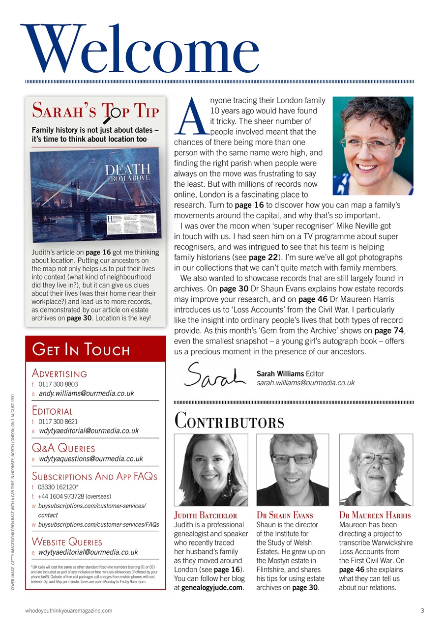 Who Do You Think You Are? Preview Pages