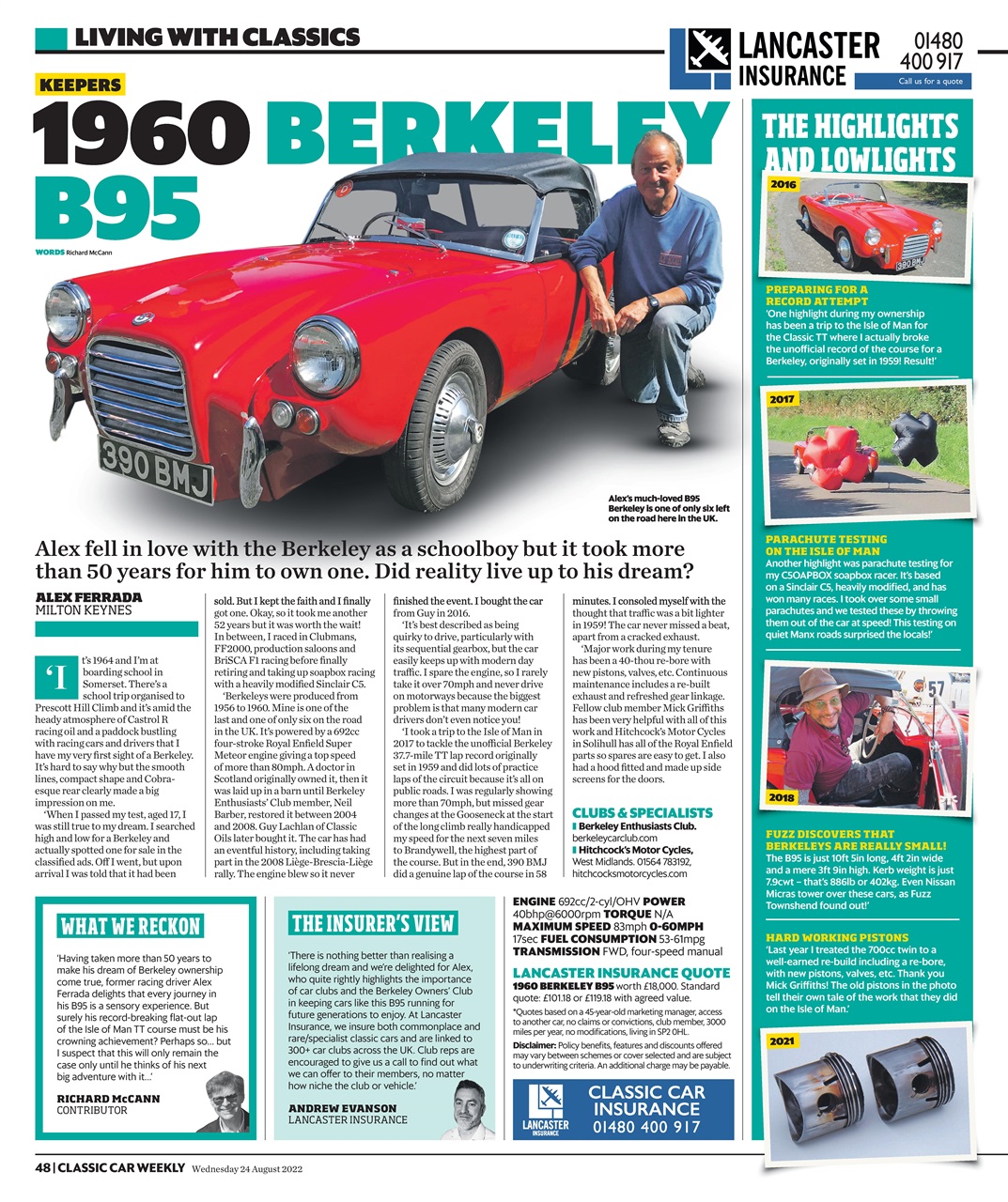 Classic Car Weekly Preview Pages