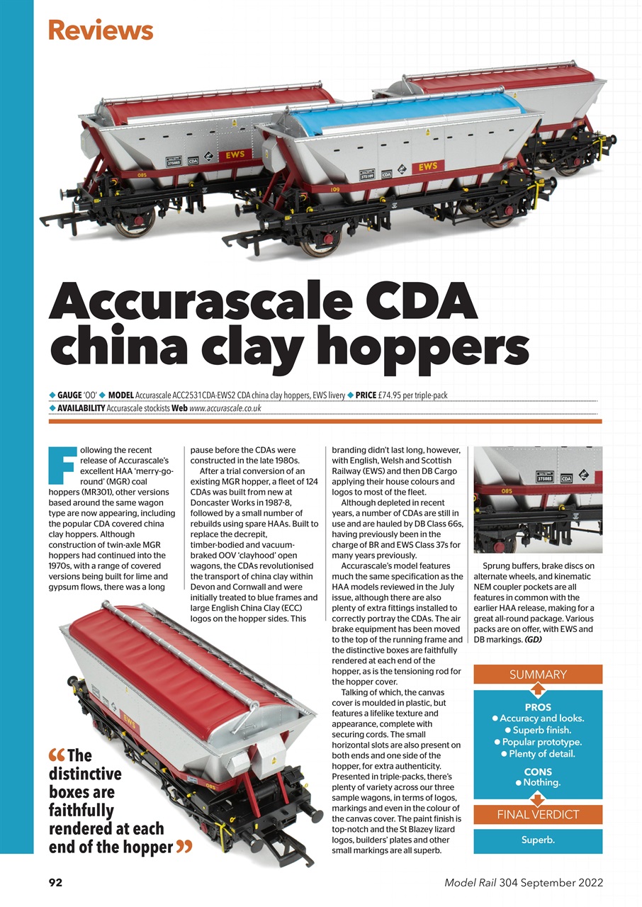 Model Rail Preview Pages